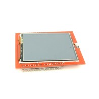 Shield pentru Arduino LCD Rosu de 2.4'' cu Touchscreen