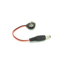 Fir pentru Baterie de 9V cu Mufa DC