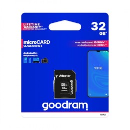 Card microSD Goodram M1AA 32 GB, 100 MB/s