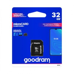 Card microSD Goodram M1AA 32 GB, 100 MB/s