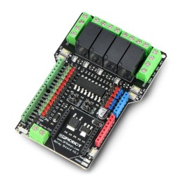 Shield cu 4 relee DFRobot pentru Arduino