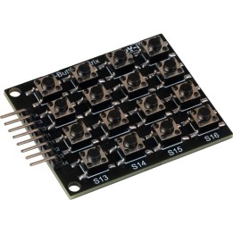 Tastatură matricială 4×4 cu microîntrerupătoare (Joy-IT)