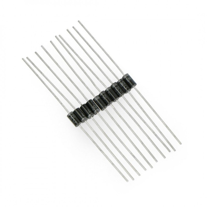 Diode redresoare 1N4007 1 A / 1000 V (set 10)