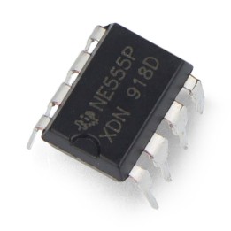 Circuit integrat temporizator NE555 (DIP-8)