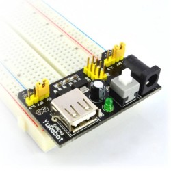Modul de alimentare pentru breadboard 3,3 V / 5 V (MB102)