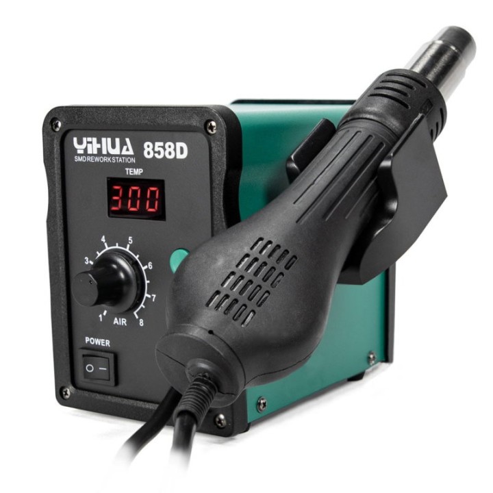Stație de lipit cu aer cald Yihua 858D, 700 W