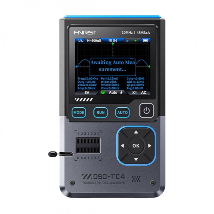 Osciloscop portabil FNIRSI DSO-TC4, 3 în 1