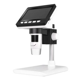 Microscop digital cu ecran 4,3", până la 1000×