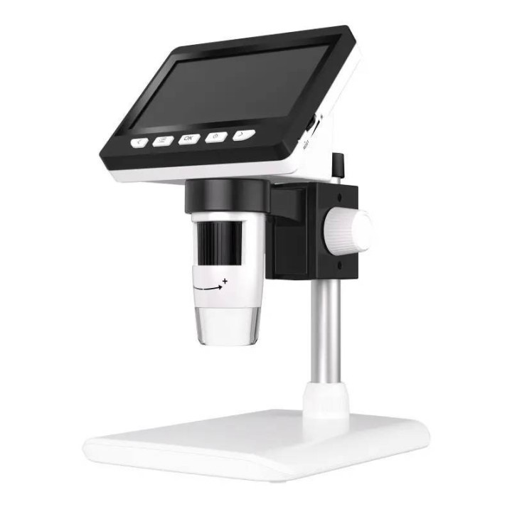 Microscop digital cu ecran 4,3", până la 1000×