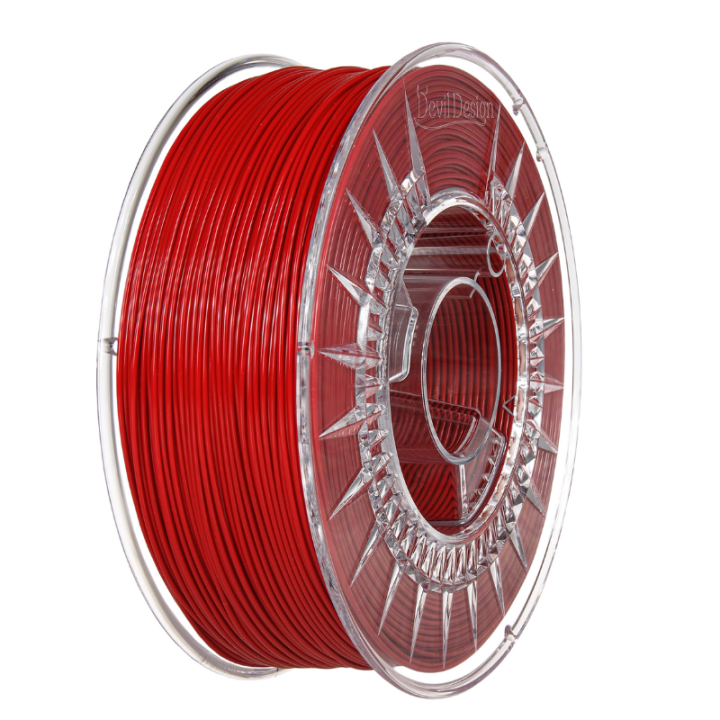 Filament PLA Devil Design 1,75 mm, 1 kg, roșu