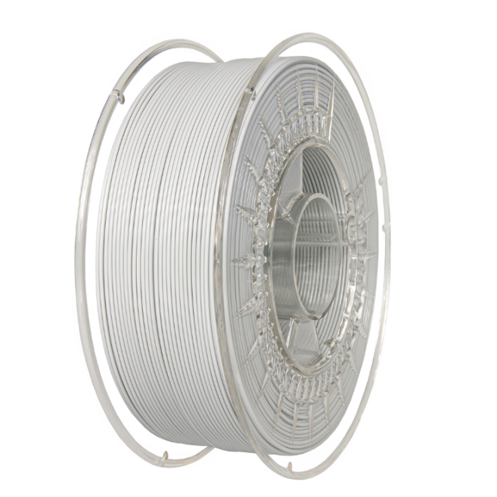 Filament PLA Devil Design 1,75 mm, 1 kg, gri deschis