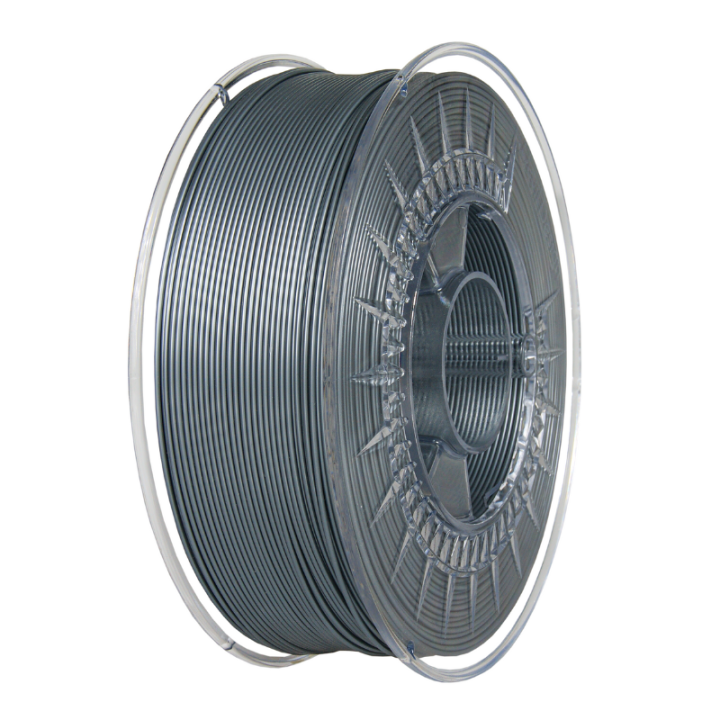 Filament PLA Devil Design 1,75 mm, 1 kg, argintiu