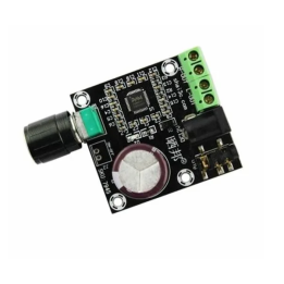 Amplificator stereo clasa D PAM8610, 2×10 W — Letcon
