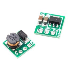 Micro convertor boost 0,9–5 V la 5 V | Letcon