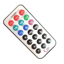 Mini telecomandă infraroșu cu 21 de butoane