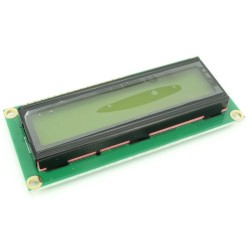 LCD 1602 cu interfață I2C, backlight galben-verde