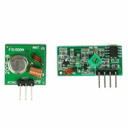 Set emițător + receptor radio 433 MHz (FS1000A)