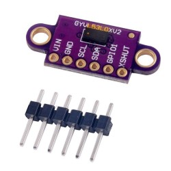 Senzor laser de distanță VL53L0X (ToF, I2C)