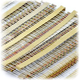Set 640 rezistențe 1/4 W, 64 de valori — Letcon