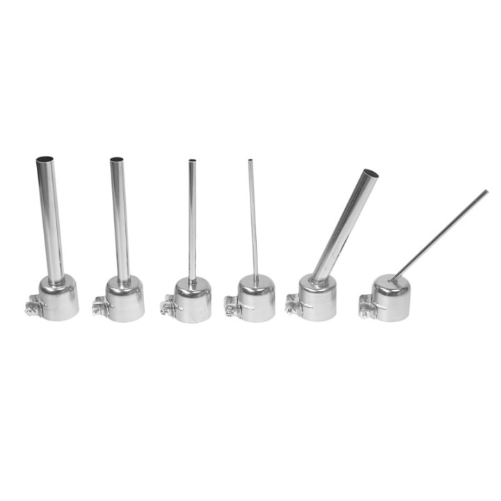 Set 6 duze lungi Ø 3–10 mm pentru aer cald (1603–1610)