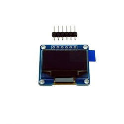 Ecran OLED 0,96" 128×64 SSD1306, SPI, alb