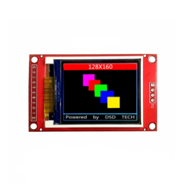 Display TFT color 1,8" 128×160 (ST7735S, SPI) cu slot microSD