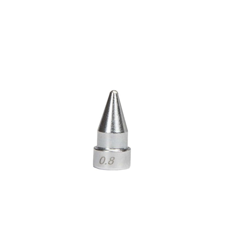 Duza de dezlipit de 0,8 mm, cu marcajul 0.8 gravat pe guler