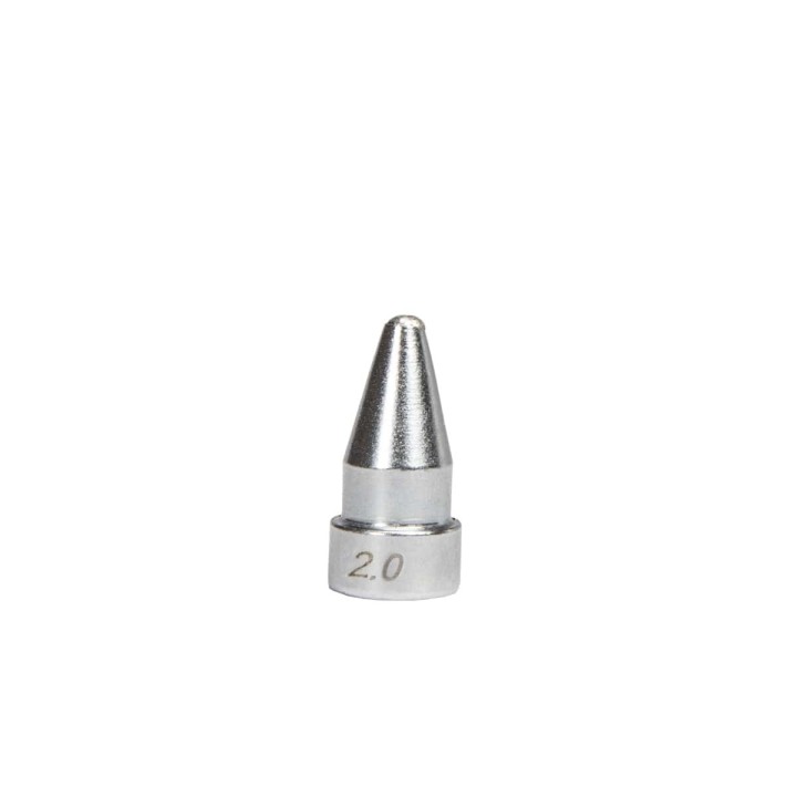 Duza de dezlipit de 2,0 mm, cu marcajul 2.0 gravat pe guler