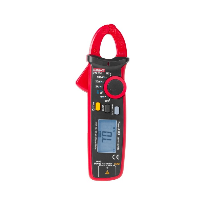 Clește ampermetric UNI-T UT210E, 100 A AC/DC, True RMS