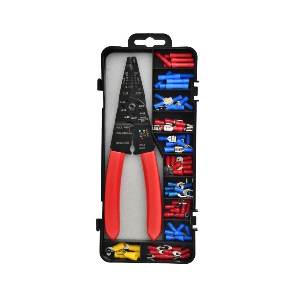 Set Cleste Multifunctional Sertizat, Dezizolat, cu 85/Pcs, Papuci Electrici