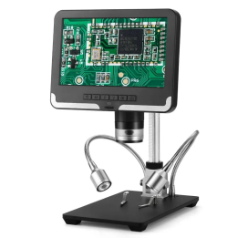 Microscop digital Andonstar AD206, ecran 7", 1080p, până la 200×