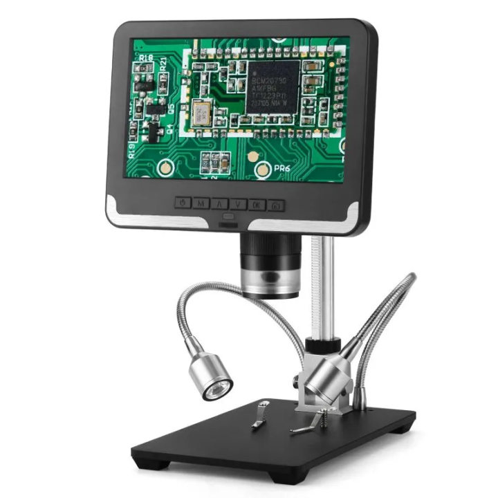 Microscop digital Andonstar AD206, ecran 7", 1080p, până la 200×