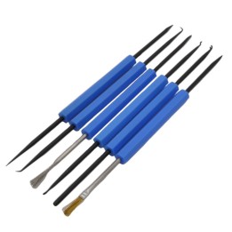 Set 6 unelte de service ZD-151: cârlige, răzuitoare, împingătoare